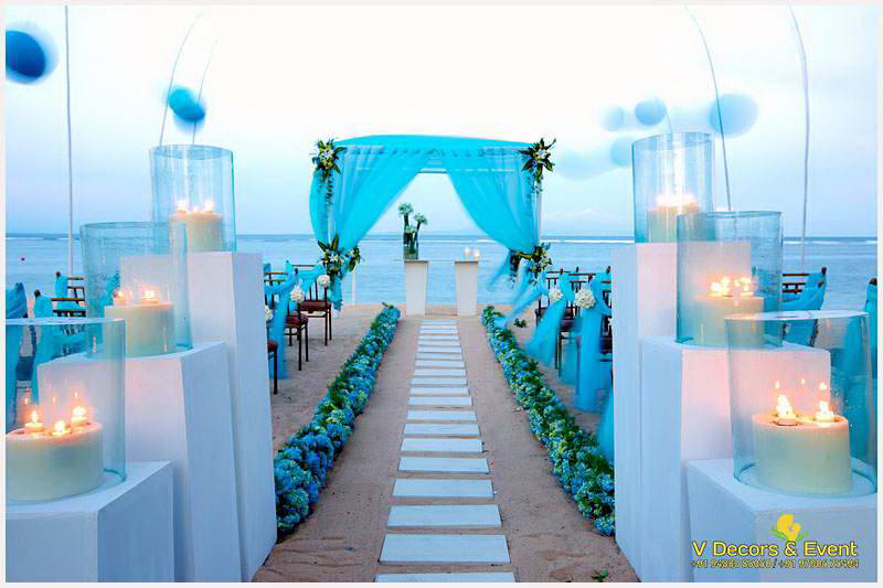 Beach wedding in pondicherry, Beach Wedding decorations pondicherry